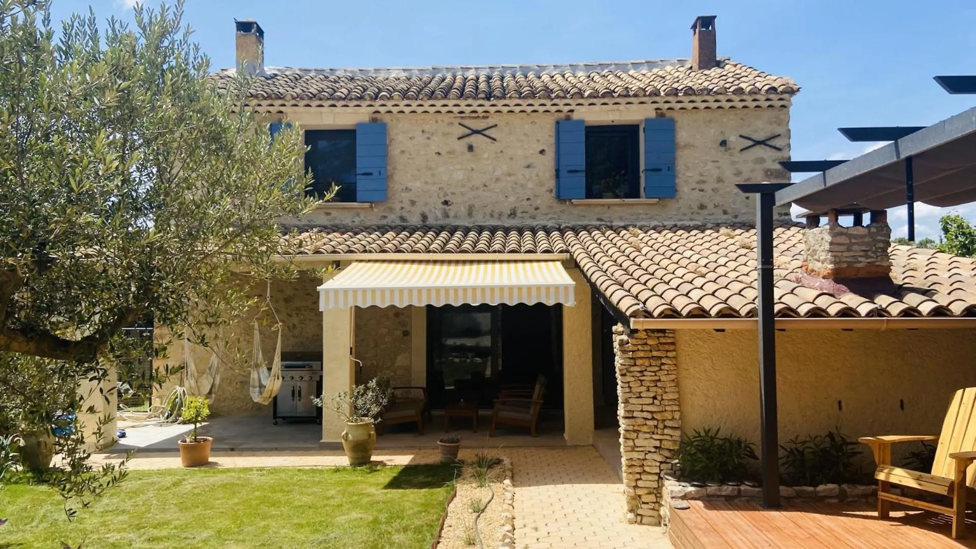 加尔加斯Mazet Des Balesties Coeur Luberon 120 M2 6 Pers Avec Piscine别墅 法国