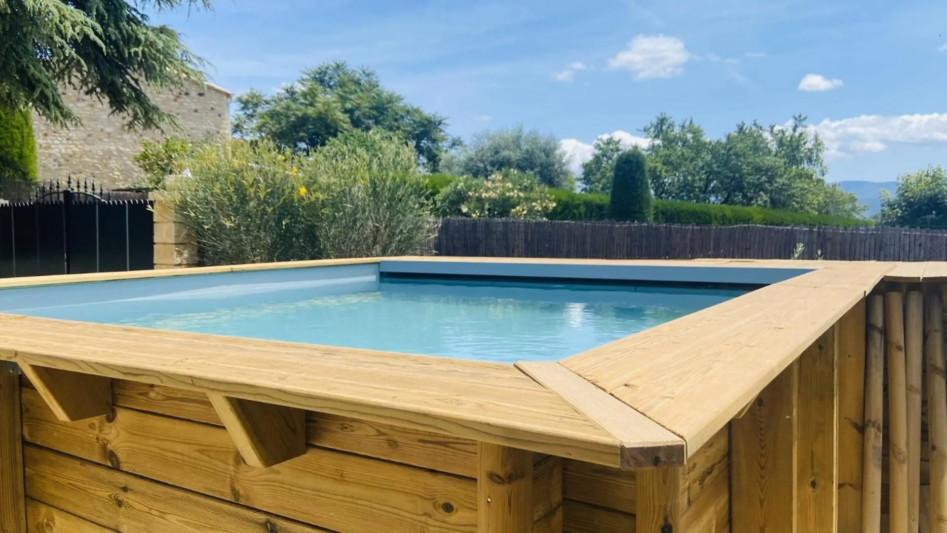 度假居 加尔加斯Mazet Des Balesties Coeur Luberon 120 M2 6 Pers Avec Piscine别墅 法国